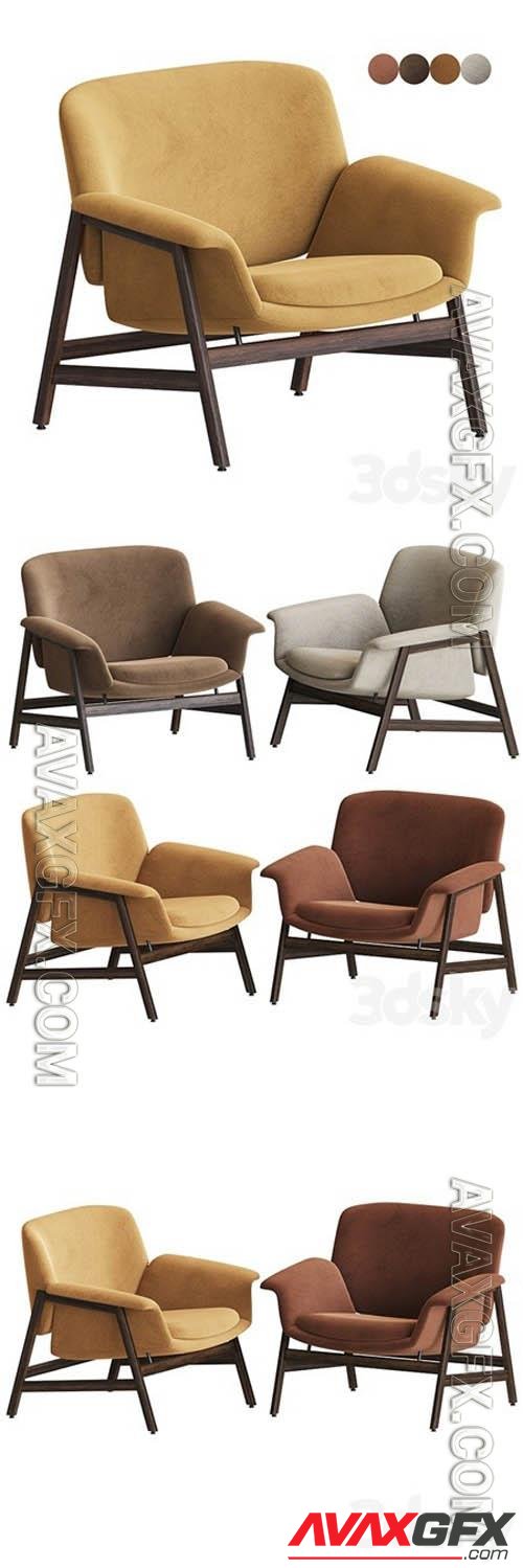 Gianfranco Frattini for Cassina Set - 3d model