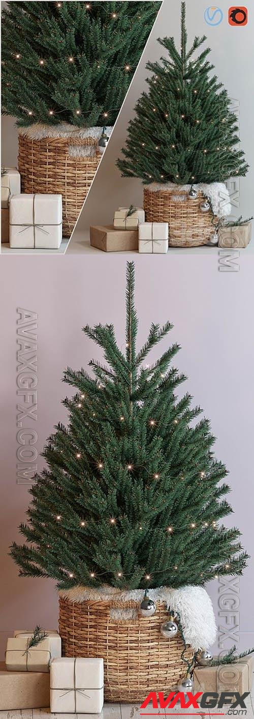 Christmas tree - 3d model