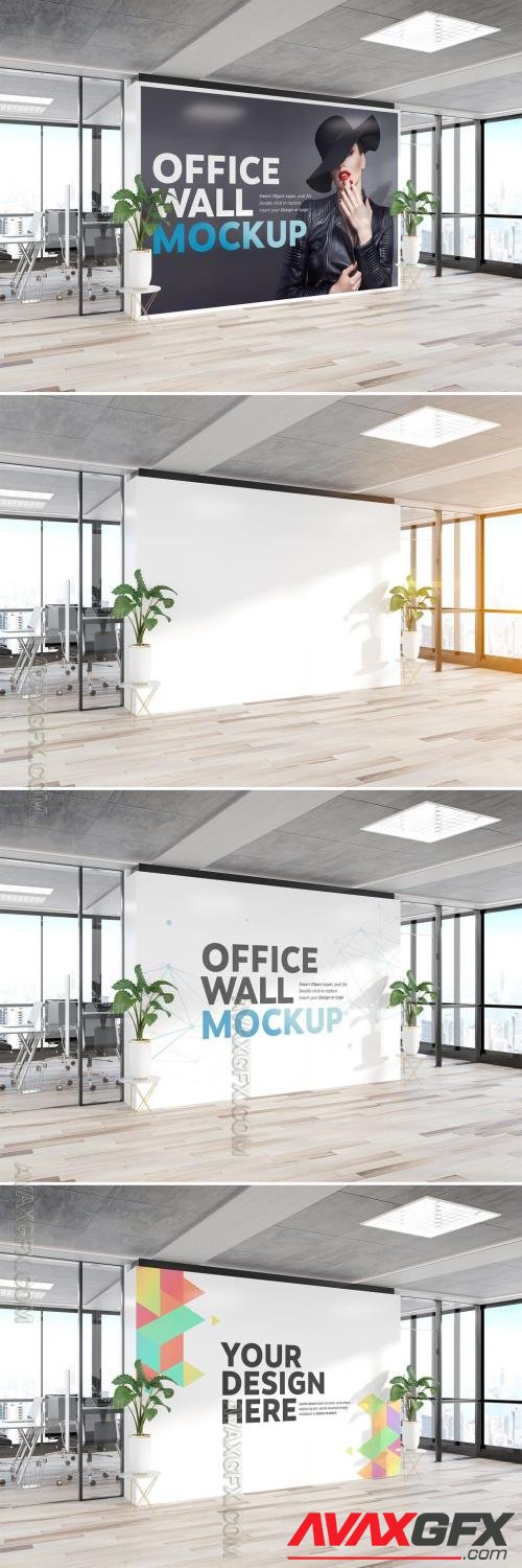Printed Wall in Modern Office Mockup 271272603 [Adobestock]