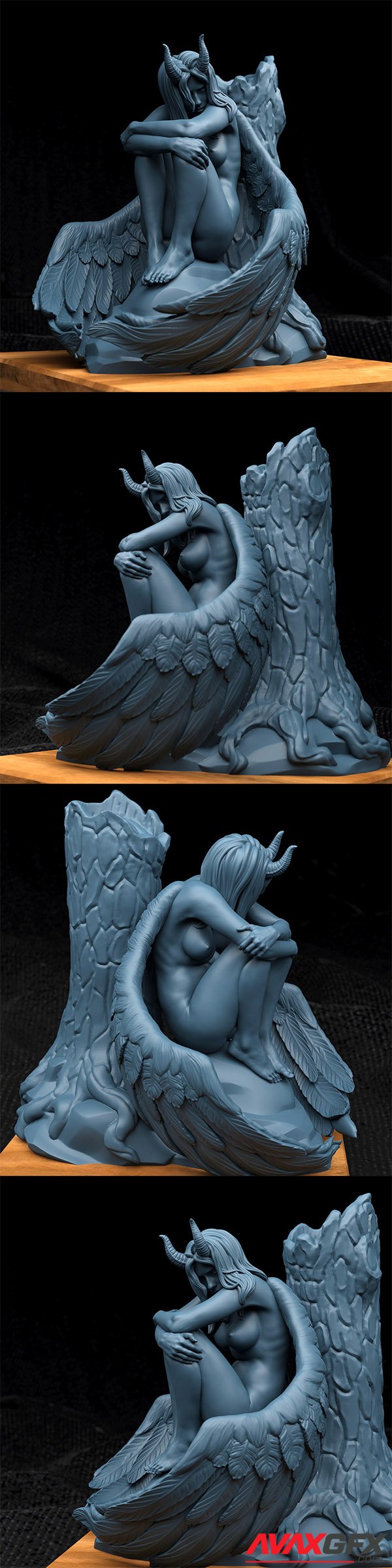 Creature Armory - The Fallen Angel - 3D Print