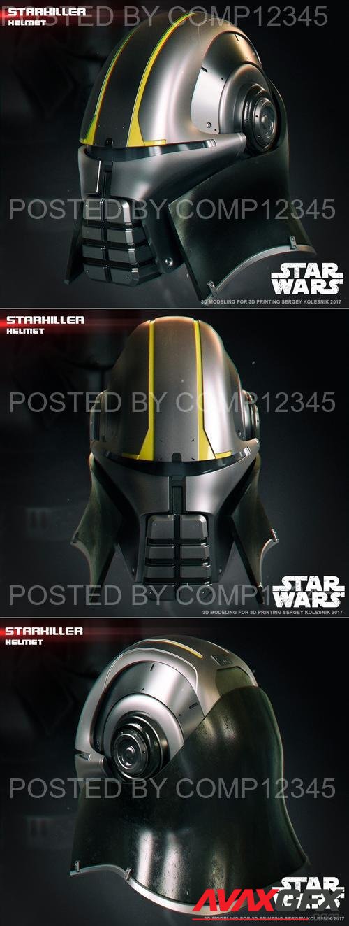 Starkiller helmet 3D Print