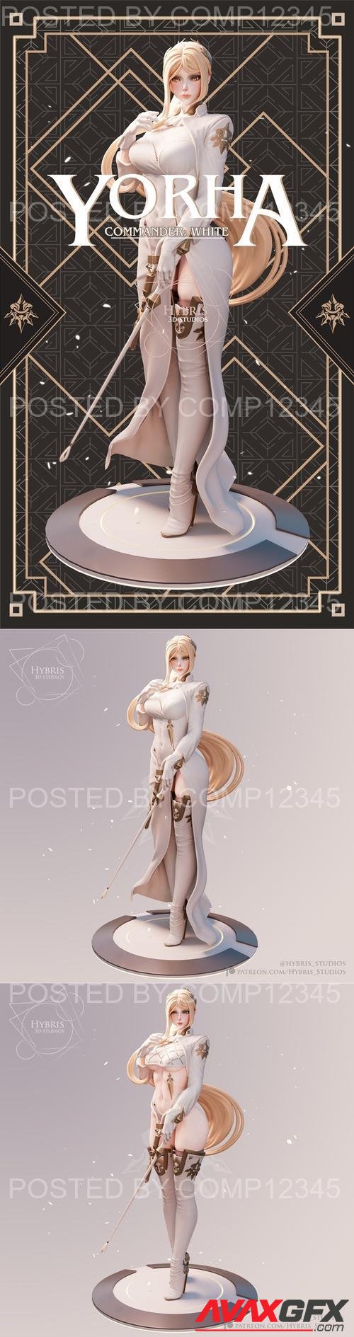 Yorha Commander White - Hybris Studios 3D Print