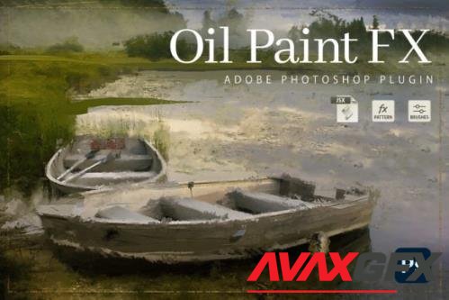 Oil Paint FX Photoshop Action Plugin - 16097860