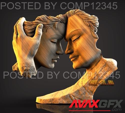 Composition Love 3D Print