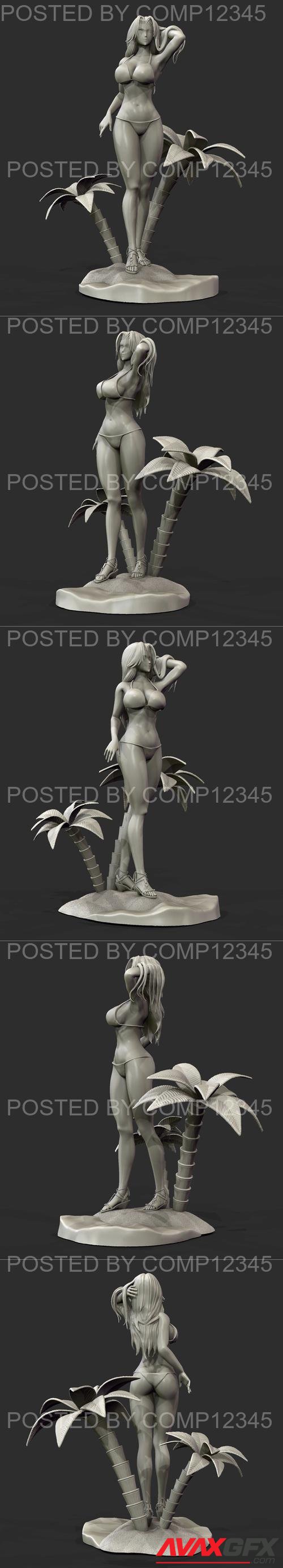 Bleach Rangiku Matusmoto beach Swimsuit 3D Print