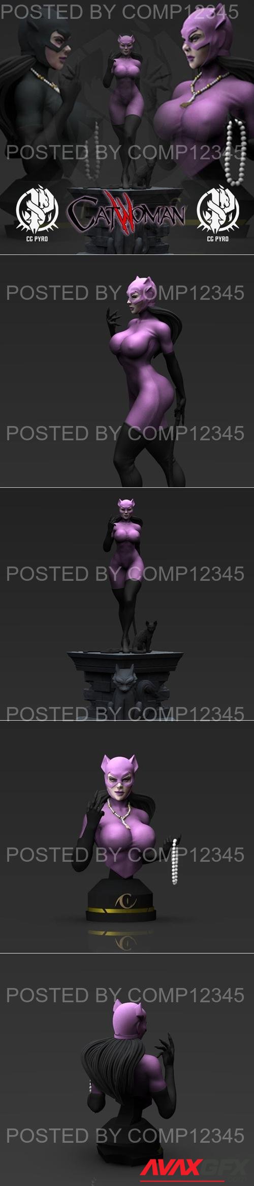 Catwoman from Batman 3D Print