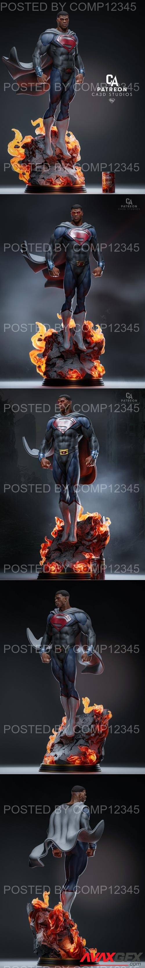 Ca 3d Studios - Val Zod-Superman 3D Print