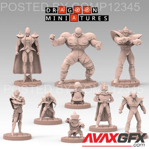 Dragoon Miniatures - Garlick Saga March 2023 3D Print