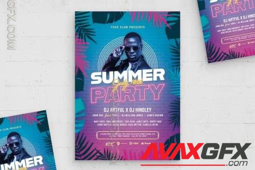 Summer Party Flyer Template