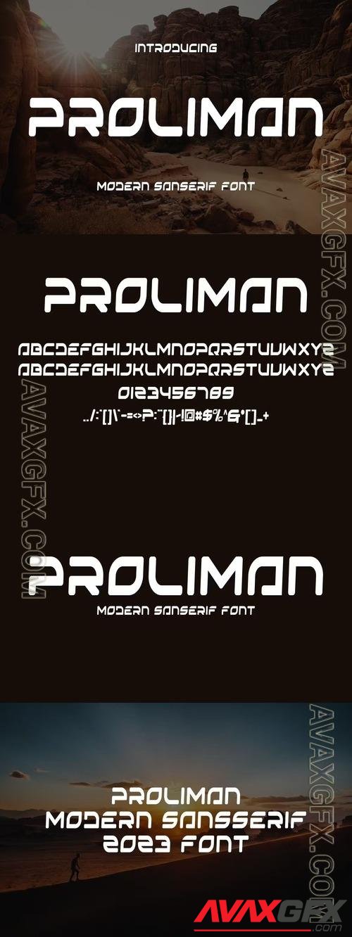Proliman Fonts