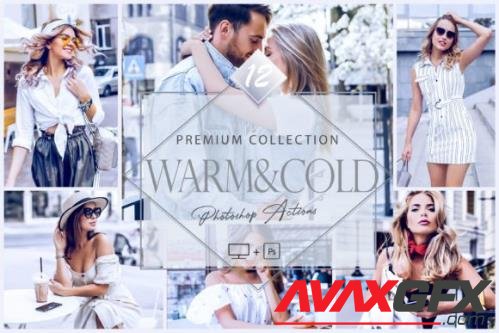 12 Photoshop Actions, Warm & Cold