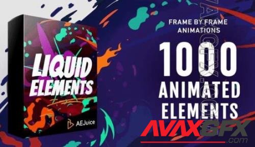 AEJuice - Liquid Elements for After Effects and Premiere Pro