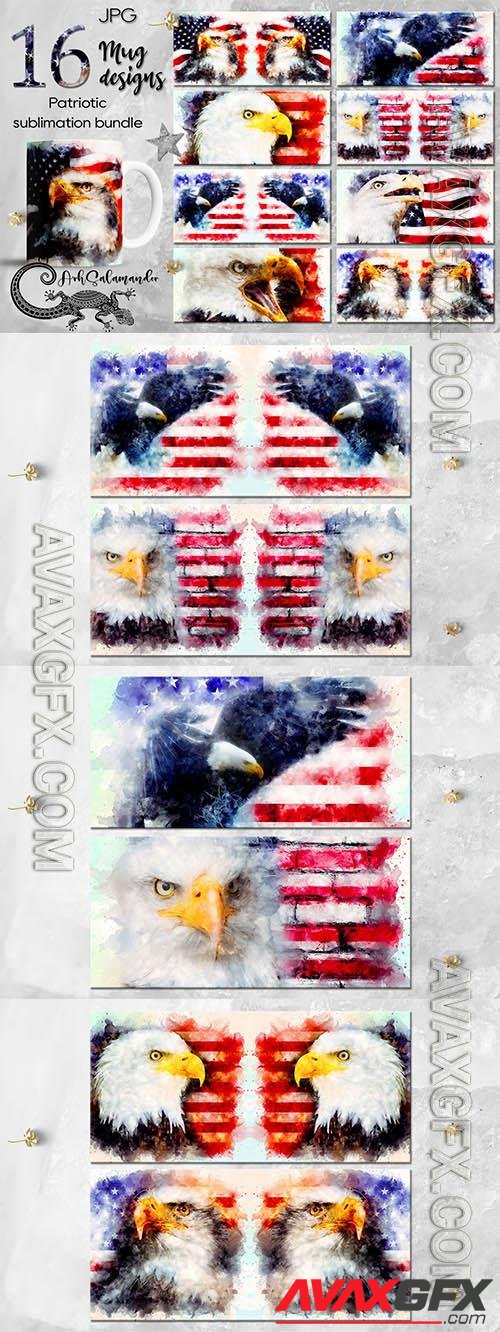 American Flag & Eagle