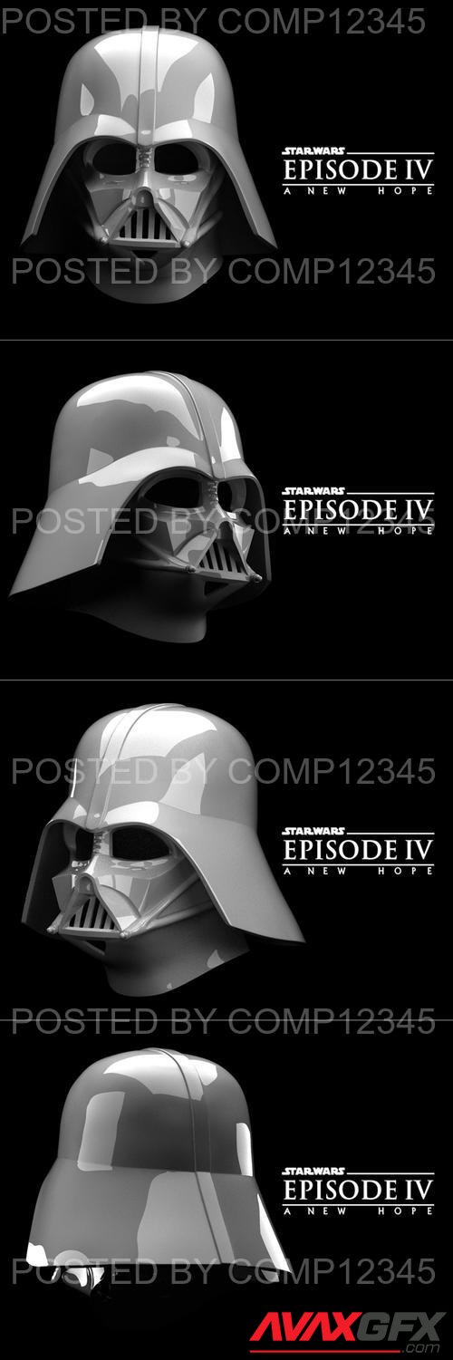 Darth Vader helmet A New Hope Episode IV 3D Print