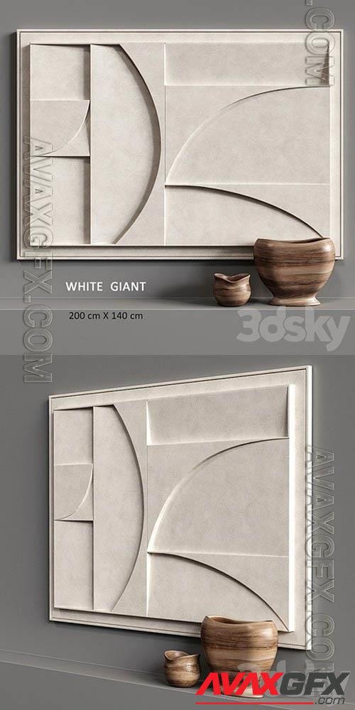 WHITE GIANT set - 3d model