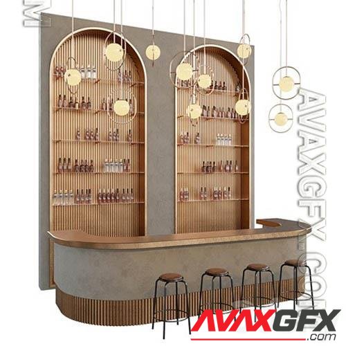 Loft bar 10 - 3d model