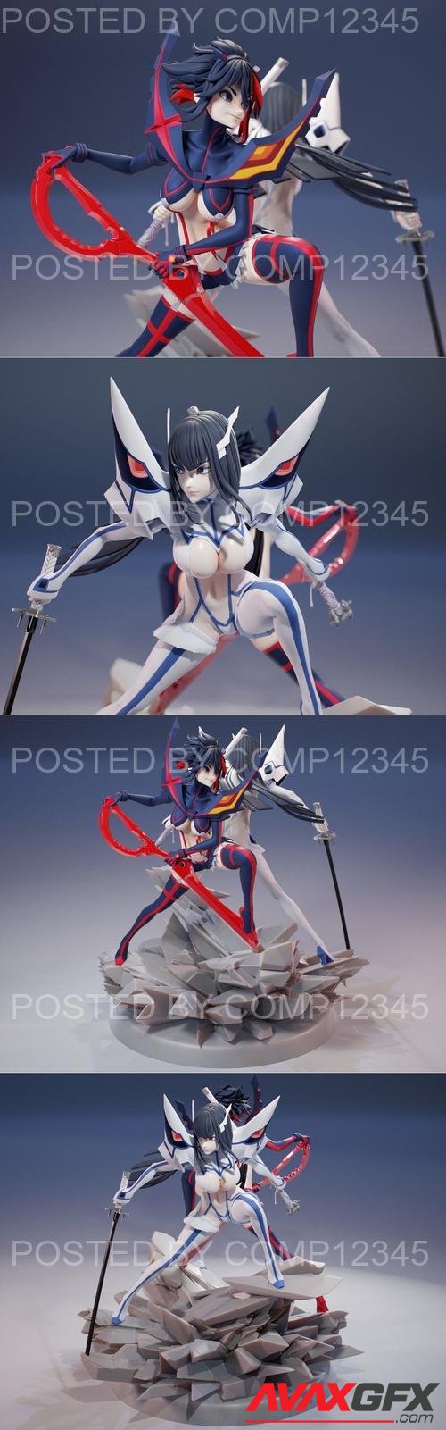 Kill la Kill 3D Print