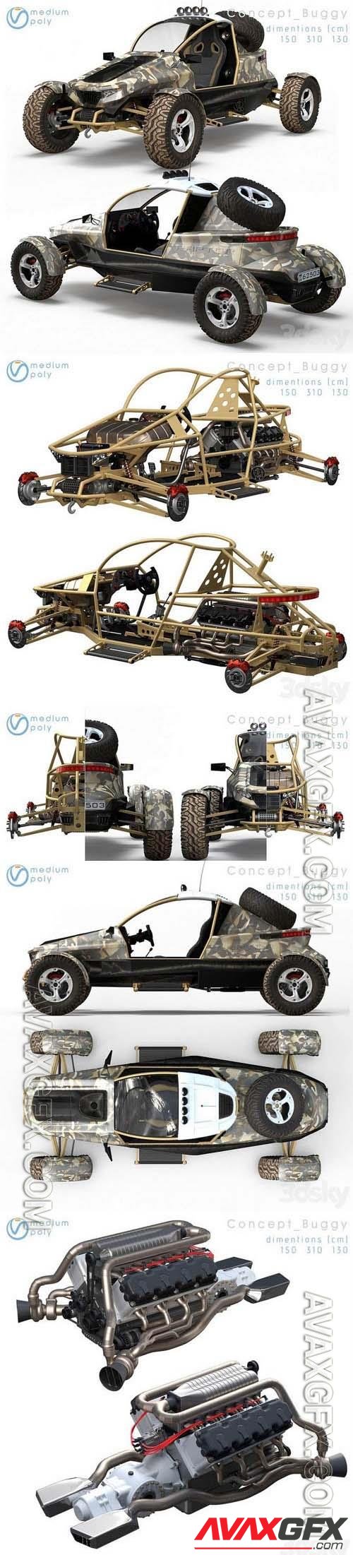 Buggy car concept