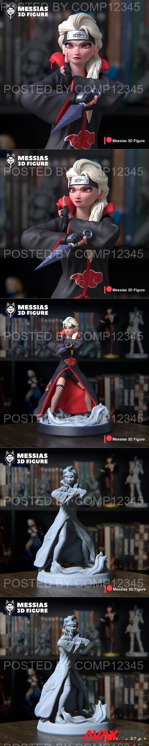 Elsa Akatsuki 3D Print