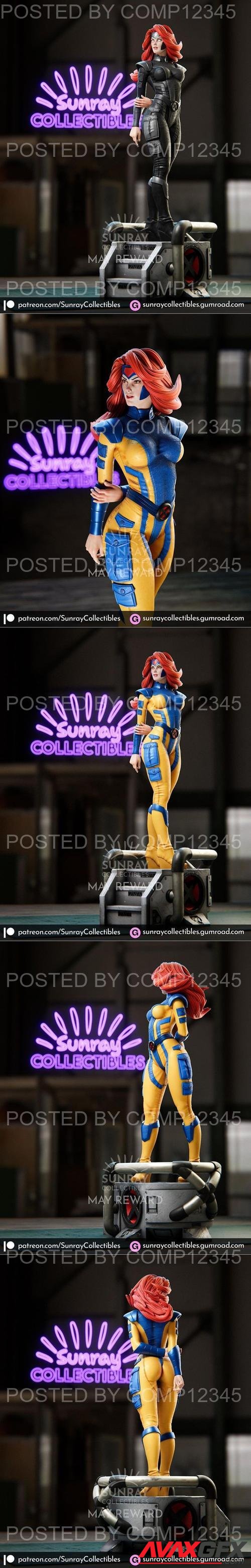 Jean Grey 3D Print