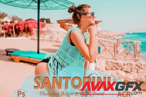 10 Santorini Photoshop Actions And ACR Presets, Teal - 2583792