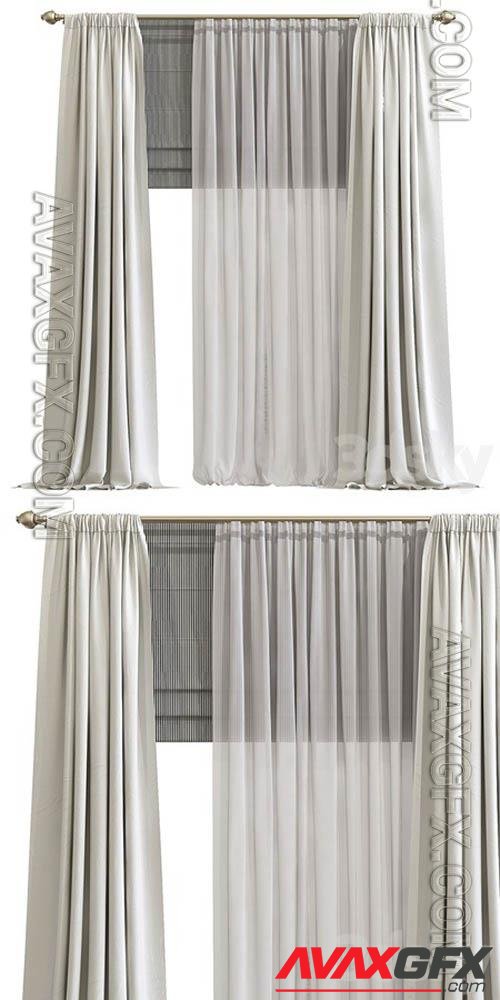Curtain 763- 3d model