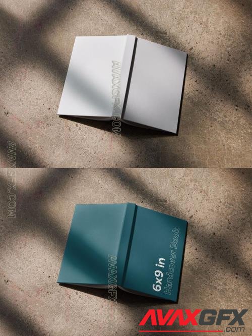 Hardcover Book Mockup Opened Upside Down 544817782 [Adobestock]