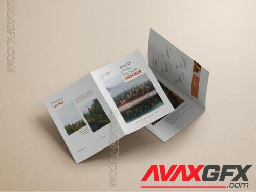 Vertical Bifold Brochure Mockup 544683815 [Adobestock]