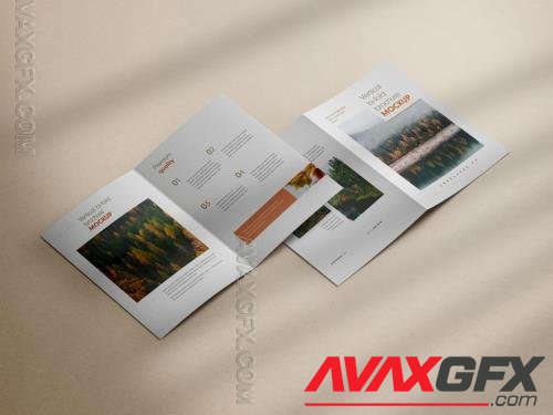 Vertical Bifold Brochure Mockup 544683720 [Adobestock]