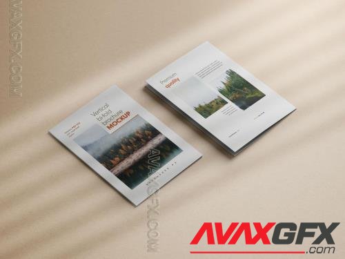 Vertical Bifold Brochure Mockup 544683635 [Adobestock]