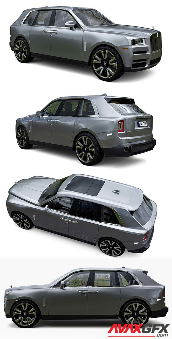 Rolls Royce Cullinan 3D Model