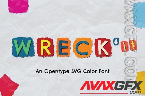 Wreck'it font