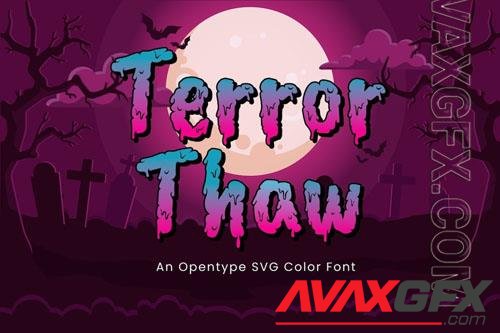 Terror Thaw font