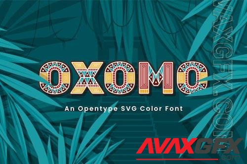 Oxomo font