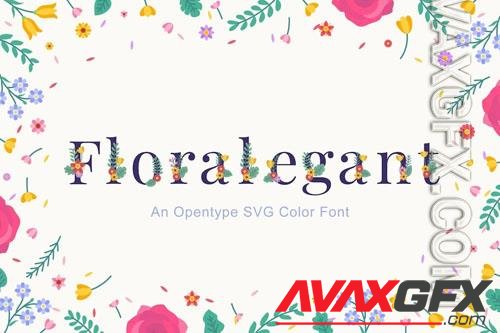 Floralegant font