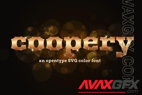 Coopery font