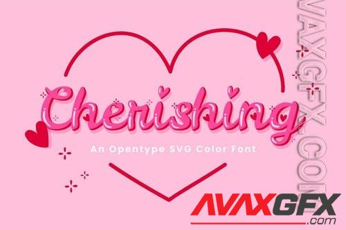 Cherishing font