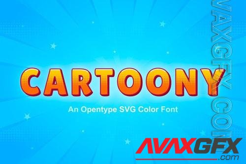 Cartoony font