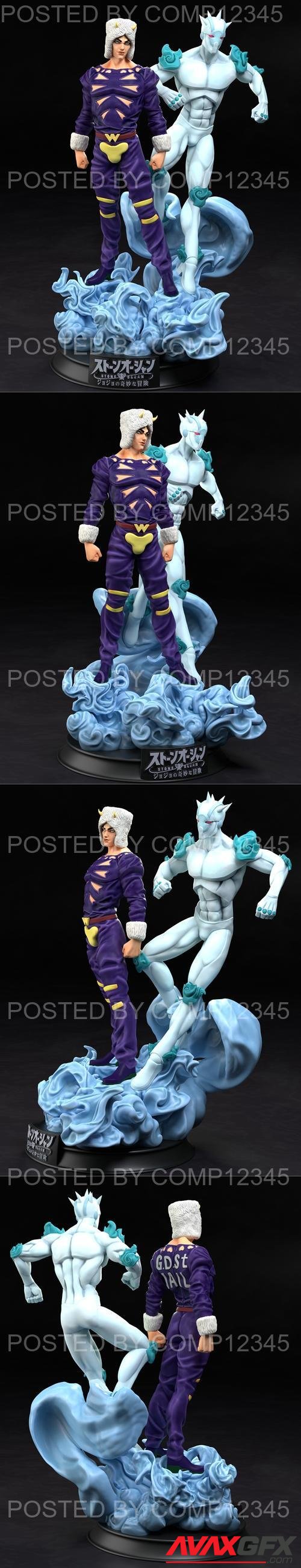 Jojo Weather Report 3D Print