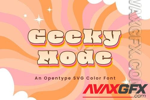 Geeky Mode font