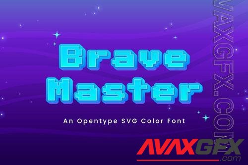 Brave Master font