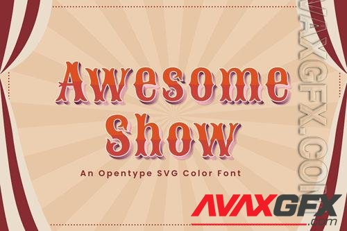 Awesome Show font