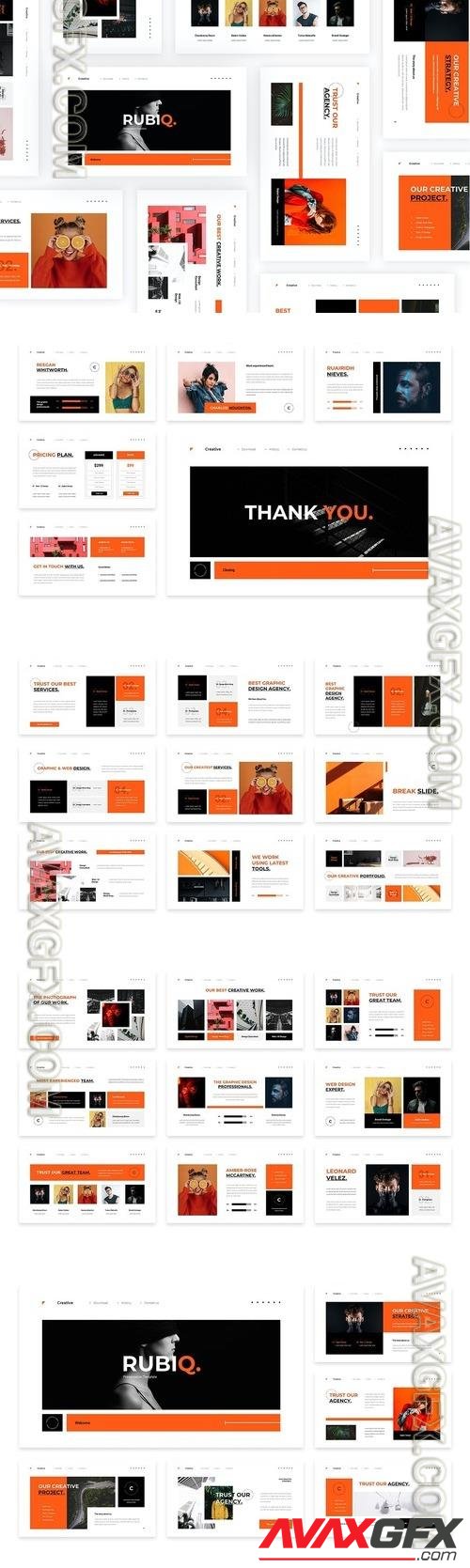 Rubiq Creative Keynote Template