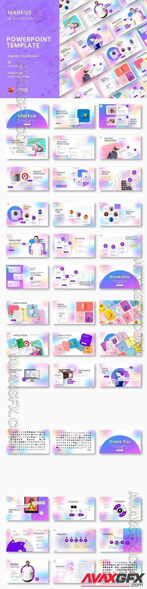 Markus – Business PowerPoint Template