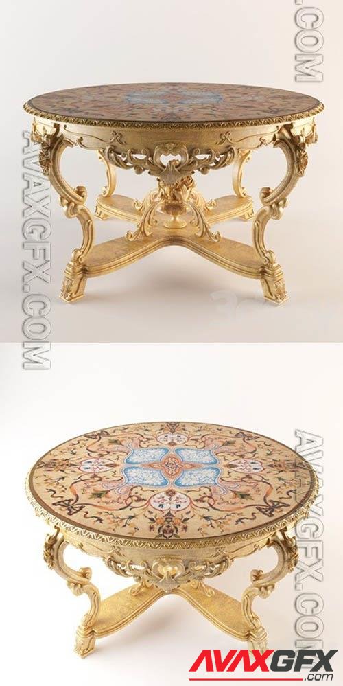 Table MERCURY Carlo Asnaghi Elegance - 3d model