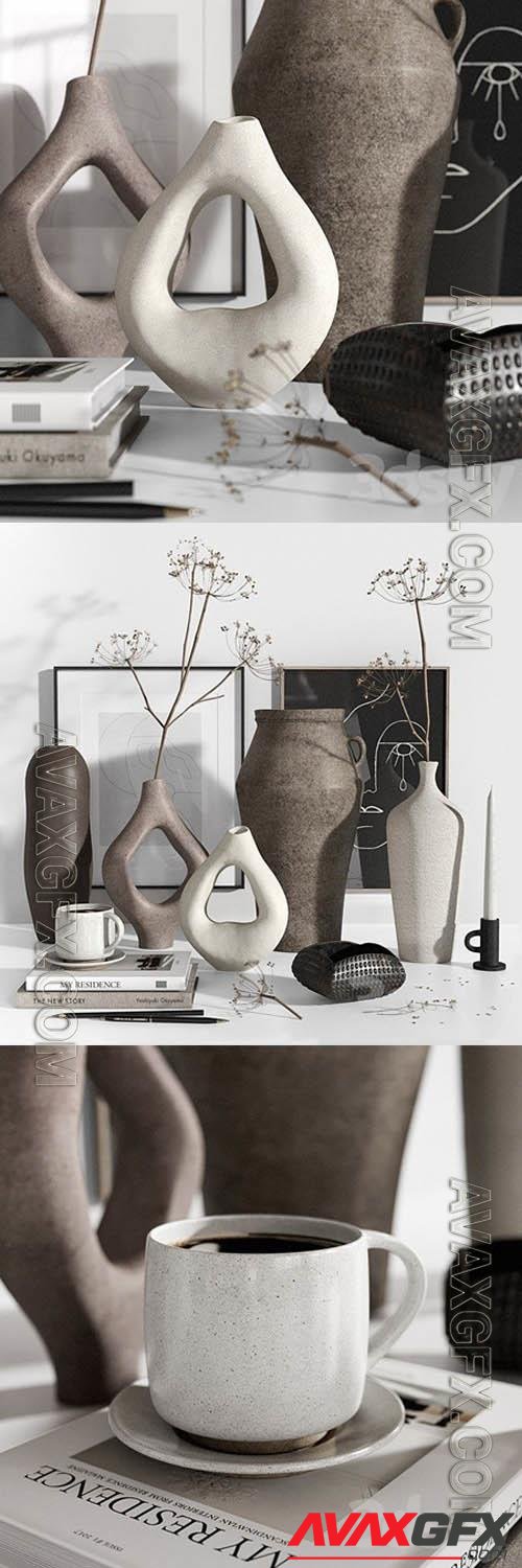 Decorative Set 37 - 3d model