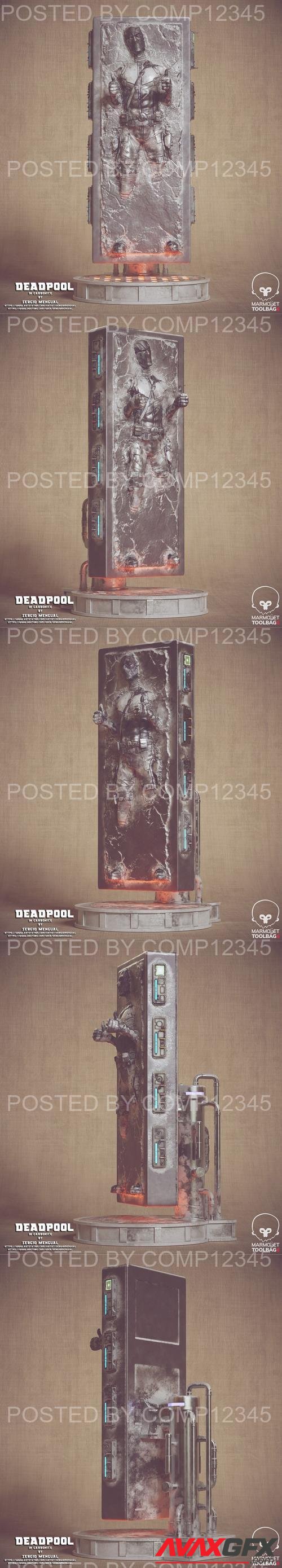 Deadpool Carbonite 3D Print