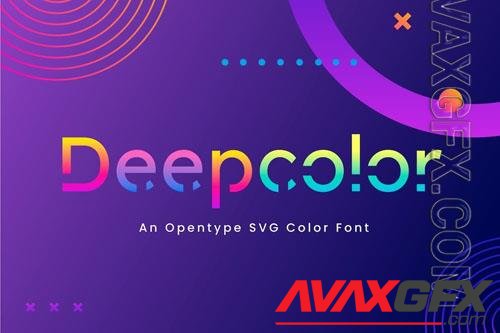 Deep Color font