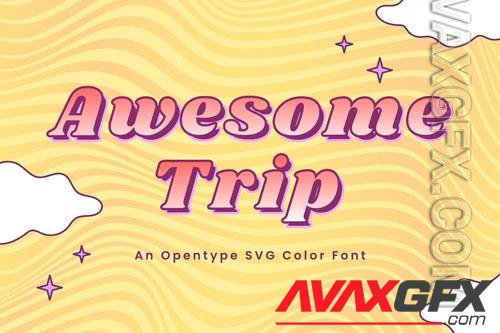 Awesome Trip font