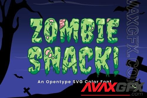 Zombie Snack font